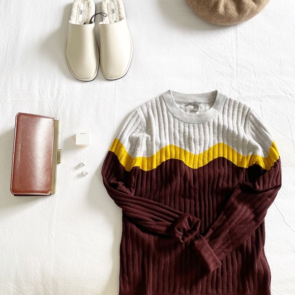 COS Sweaters - COS color block sweater